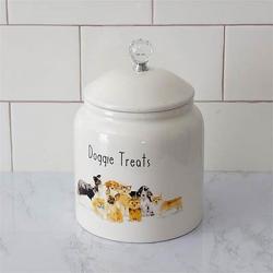 Doggie Treats Canister
