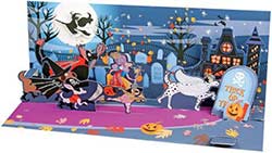 Trick or Treat Dogs Pop-up Card