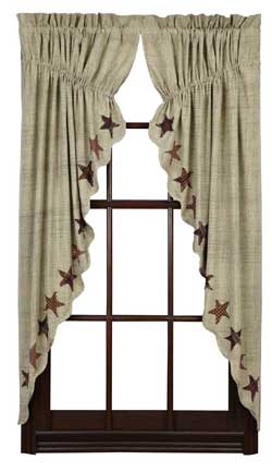 Abilene Star Prairie Curtain