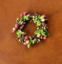 Pinecone Berry Mini Candle Ring
