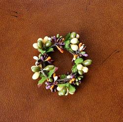 Wild Meadow Berry Mini Candle Ring