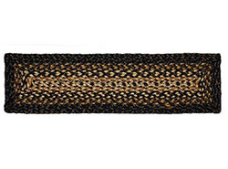 Black Forest Braided Stair Tread - Rectangle