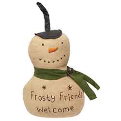 Frosty Friends Welcome Snowman