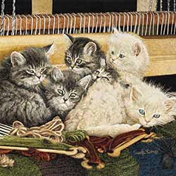Loom Kittens Coaster