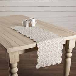 Carol Quilted 36 inch Table Runner
