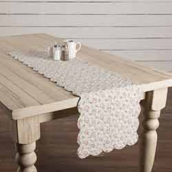 Carol Quilted 48 inch Table Runner