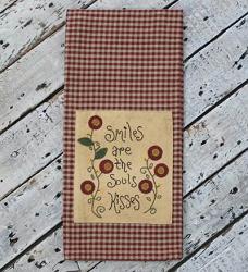 Smiles Are the Souls Kisses Towel