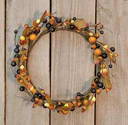 Primitive Candy Corn 6.5 inch Candle Ring