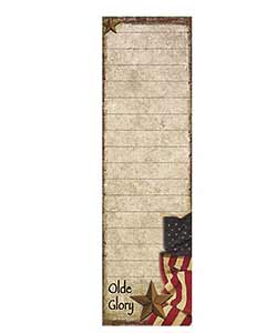 Old Glory List Notepad