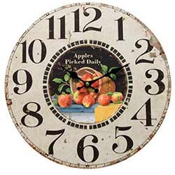 Apples Wall Clock