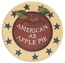 American as Apple Pie Plate