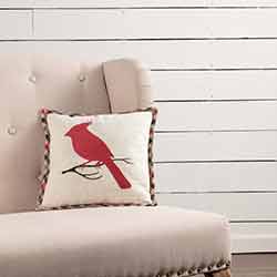 Hollis Cardinal Pillow (12x12)