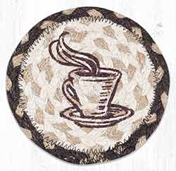One Good Cup Braided Coaster