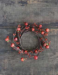 Pumpkin Pod Candle Ring - 2 inch
