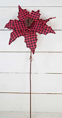 Primitive Wall Decor Dress BURGUNDY CHECK W/ APRON Holly Leaves,Christmas,Grungy