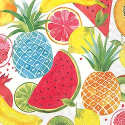 Fruity Fruits Paper Luncheon Napkins