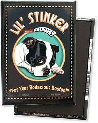 Lil' Stinker Boston Terrier Magnet