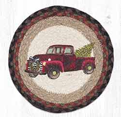 MSPR-530 Christmas Truck 10 inch Tablemat