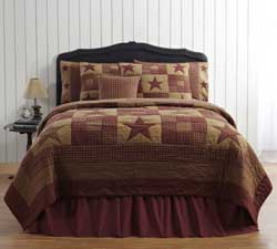 Ninepatch Star Quilt - Luxury King
