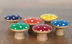 Rainbow Mushroom Sorting Set (6 pc)
