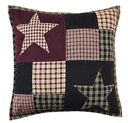 Plum Creek 16 inch Quilted Star Pillow Cover