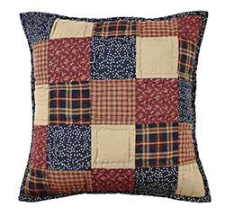 Old Glory Quilted Decorative Pillow Cover