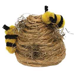 Beehive With Bees