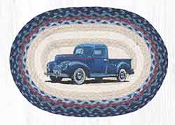 Blue Truck Braided Placemat