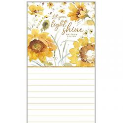 Sunflower Field List Pad