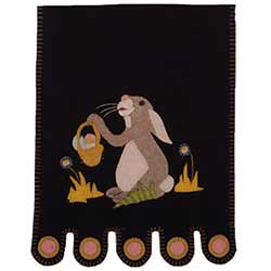 Bunny and Basket Table Runner