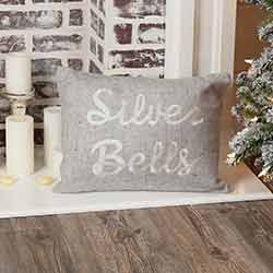 Tinsley Silver Bells Pillow (14x18)