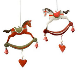 Springy Rocking Horse Ornament