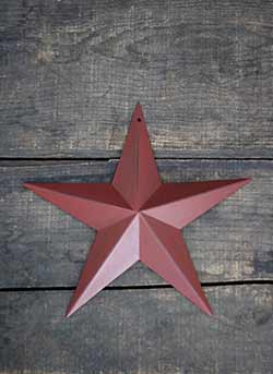 Tuscan Red Barn Star (Multiple Size Options)