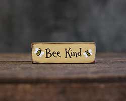 Bee Kind Mini Stick Shelf Sitter