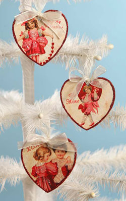 Valentine Children Heart Ornament
