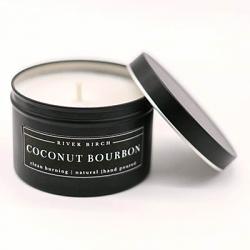 Coconut Bourbon 8 oz Soy Candle