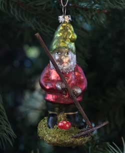 Forest Frolic Gnome Ornament