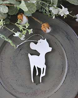 Baby Deer Personalized Ornament