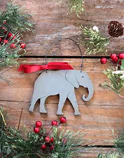 Elephant Ornament (Personalized)