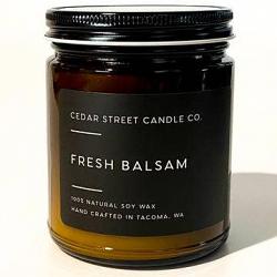 Fresh Balsam Soy Jar Candle