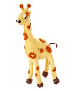 Giraffe Wool Ornament