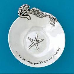 Mermaid Pewter Bowl