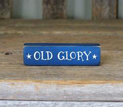 Old Glory Mini Stick Sign