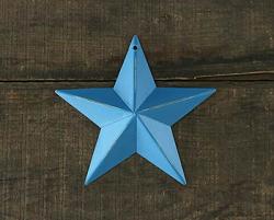 Peacock Blue Barn Star (Multiple Size Options)
