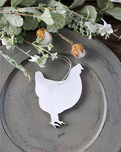 Chicken Personalized Ornament