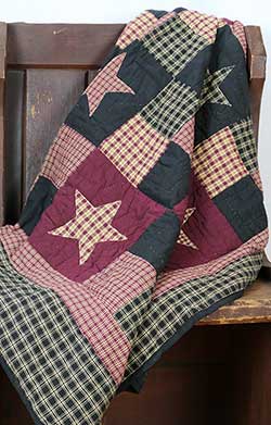 Plum Creek Quilted Throw