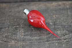 Primitive Red Colored Silicone Light Bulb (Unscented)