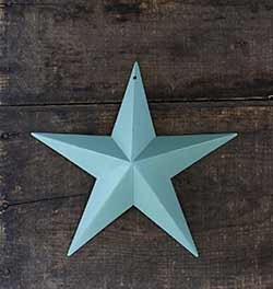 Sage Green/Blue Barn Star (Multiple Size Options)