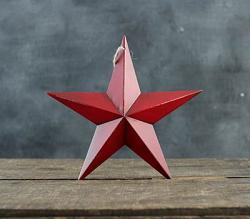 Red Barn Star (Multiple Size Options)