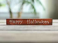 Happy Halloween Mini Stick Sign